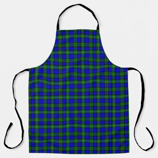 MacKenzie tartan blau kariert Schürze (Vorderseite)