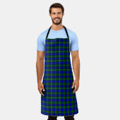 MacKenzie tartan blau kariert Schürze (Getragen)