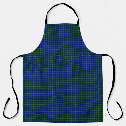 MacKenzie tartan blau kariert Schürze (Vorderseite)
