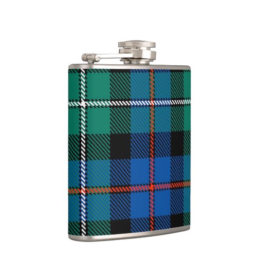MacKenzie Tartan Flasche Flachmann (Rechts)