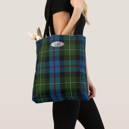 MACKENZIE TARTAN Mit Monogramm Tasche für sie (Von Nahem)