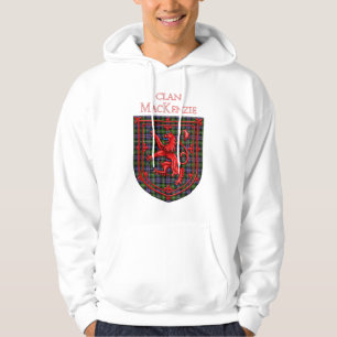 MacKenzie Tartan Scottish Kariert Lion Rampant Hoodie