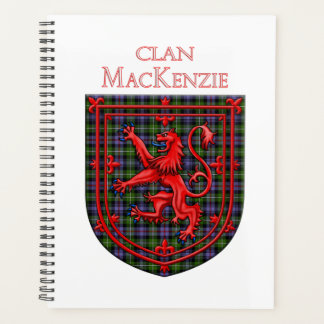 MacKenzie Tartan Scottish Kariert Lion Rampant Planer