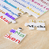 Mackenzie Text Design II Puzzle (Seite)