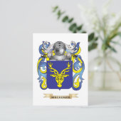 MacKenzie-Wappen (Familienwappen) Postkarte (Stehend Vorderseite)