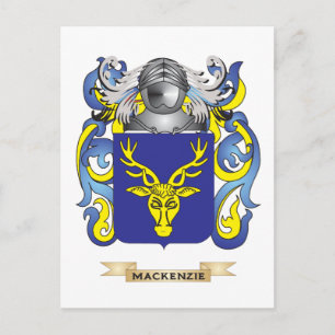 MacKenzie-Wappen (Familienwappen) Postkarte