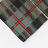 MacKenzie Weathered Clan Abzeichen Tartan Kariert Fleecedecke (Ecke)