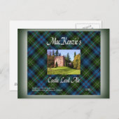 MacKenzie's Castle Leod Ale Postkarte (Vorne/Hinten)