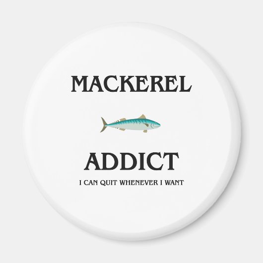 Mackerel Addict Magnet (Vorne)