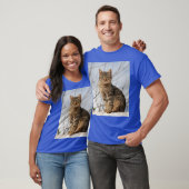 Mackerel Tabby Cat T-Shirt (Unisex)