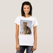 Mackerel Tabby Cat Women's T - Shirt (Vorne ganz)