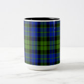 MackieScottishTartan Zweifarbige Tasse (Mittel)