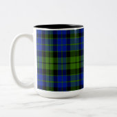 MackieScottishTartan Zweifarbige Tasse (Links)