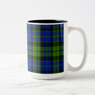 MackieScottishTartan Zweifarbige Tasse