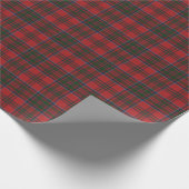 MacKillop Modern Original Scottish Tartan Geschenkpapier (Ecke)
