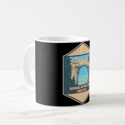 Mackinac � Australien �'s Coastal Jewel Kaffeetasse (Vorderseite Links)