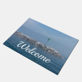 Mackinac Breakwater Doormat Fußmatte (Schrägansicht)