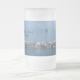 Mackinac Breakwater Mattierte Tasse