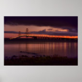 Mackinac Bridge #1240 C Poster (Vorne)