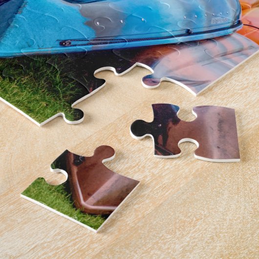 Mackinac Bridge and Canoes Jigsaw Puzzle (Seite)