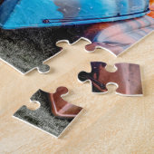 Mackinac Bridge and Canoes Select Color Puzzle (Seite)