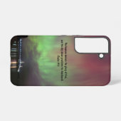 Mackinac Bridge Aurora Samsung Case Galaxy Hülle (Rückseite (Horizontal))