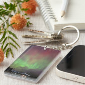 Mackinac Bridge Aurora Schlüsselanhänger (Vorderseite rechts)