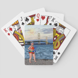 Mackinac Bridge Beauty Spielkarten