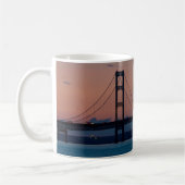 Mackinac Bridge bei der Abendkaffee-Tasse Kaffeetasse (Links)