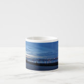 Mackinac Bridge Dusk Espresso Tasse (Vorderseite)
