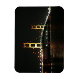 Mackinac Bridge Foto Magnet