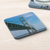Mackinac Bridge Getränkeuntersetzer (Linke Seite)