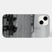 Mackinac Bridge Grayscale Case-Mate iPhone anzeige Hülle (Rückseite (Horizontal))