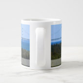 Mackinac Bridge Jumbo-Tasse (Rückseite)