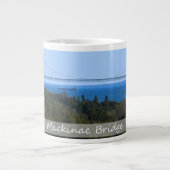 Mackinac Bridge Jumbo-Tasse (Vorderseite)