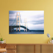 Mackinac Bridge Leinwanddruck (Insitu (Wohnzimmer))