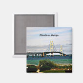 Mackinac Bridge, Mackinac Island Magnet (Vorderseite/Rückseite)