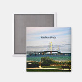 Mackinac Bridge, Mackinac Island Magnet (Vorderseite/Rückseite)