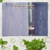 Mackinac Bridge Mackinaw City Küchentücher (Gefaltet)