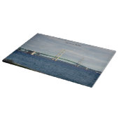 Mackinac Bridge Mackinaw City Schneidebrett (Ecke)