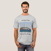 Mackinac Bridge Mackinaw City Shirt (Vorne ganz)