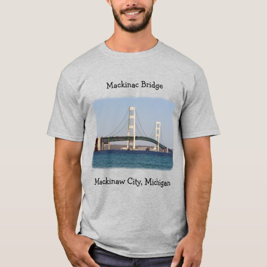 Mackinac Bridge Mackinaw City Shirt (Vorderseite)