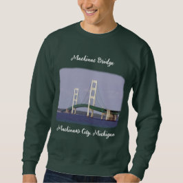 Mackinac Bridge Mackinaw Shirt v2 weiße Schrift