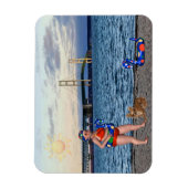 Mackinac Bridge Magnet (Vertikal)