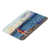 Mackinac Bridge Magnet (Linke Seite)