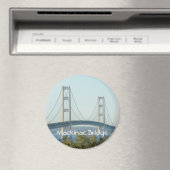 Mackinac Bridge Magnet (In Situ (Geschirrspüler))