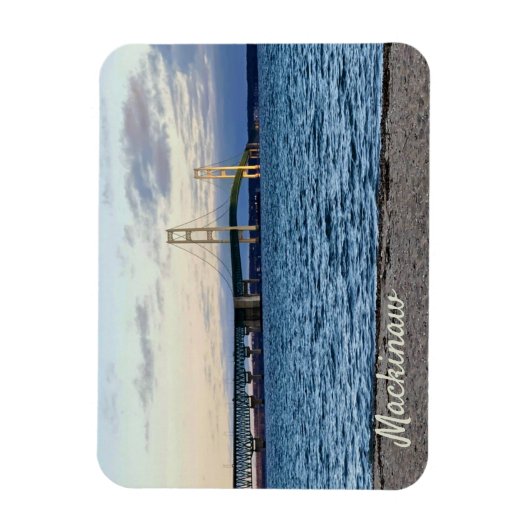Mackinac Bridge Magnet (Vertikal)