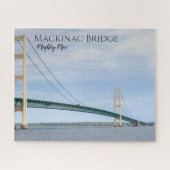 Mackinac Bridge MI, der Mighty Mac Puzzle (Horizontal)