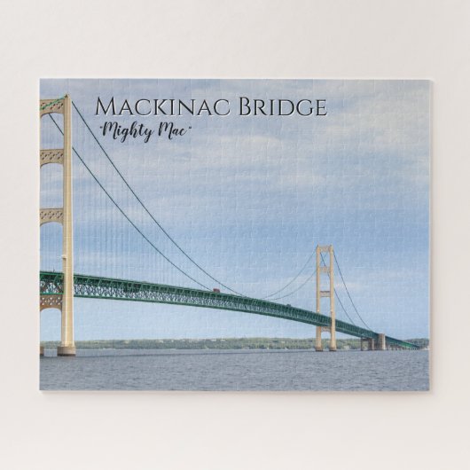 Mackinac Bridge MI, der Mighty Mac Puzzle (Horizontal)