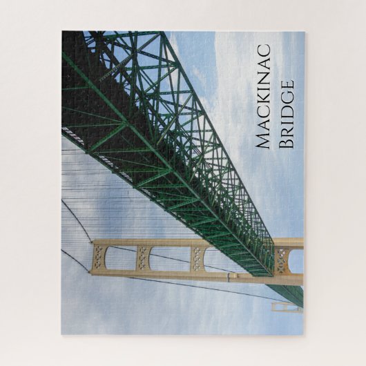 Mackinac Bridge MI Puzzle (Vertikal)